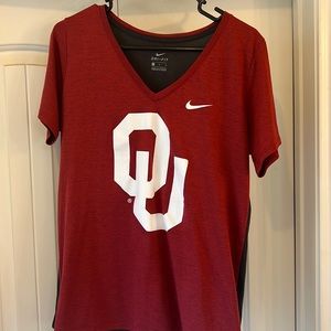 OU Sooners Nike dry fit women’s shirt